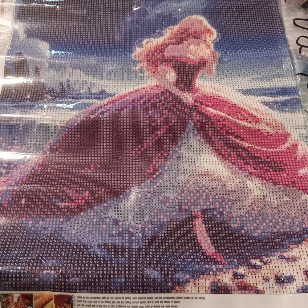 Princess Diamond Painting Kit 40x40